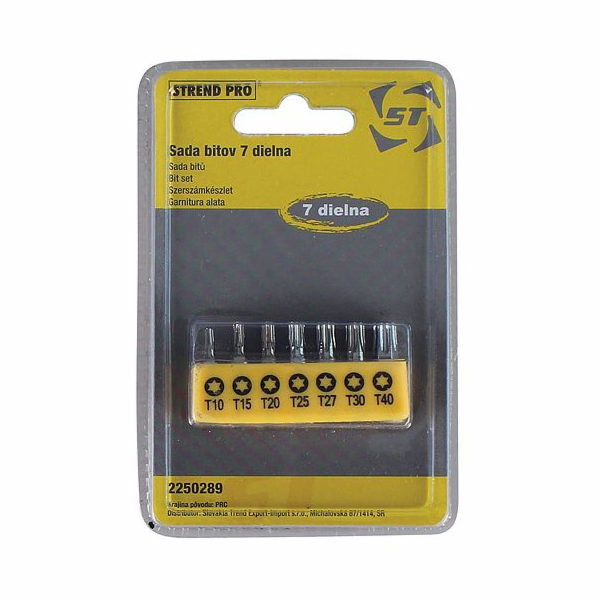 Bity sada 7 ks-PLO-3-4-5-6, PH-1-2-3