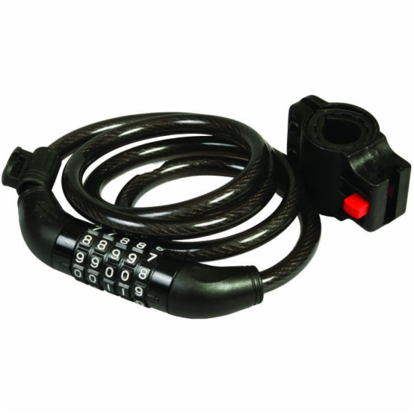 Zámek na kolo kódovací 120 cmx10 mm (možnost volby vlastní