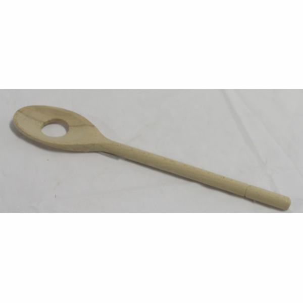 Vařečka 30 cm oválná s otvorem
