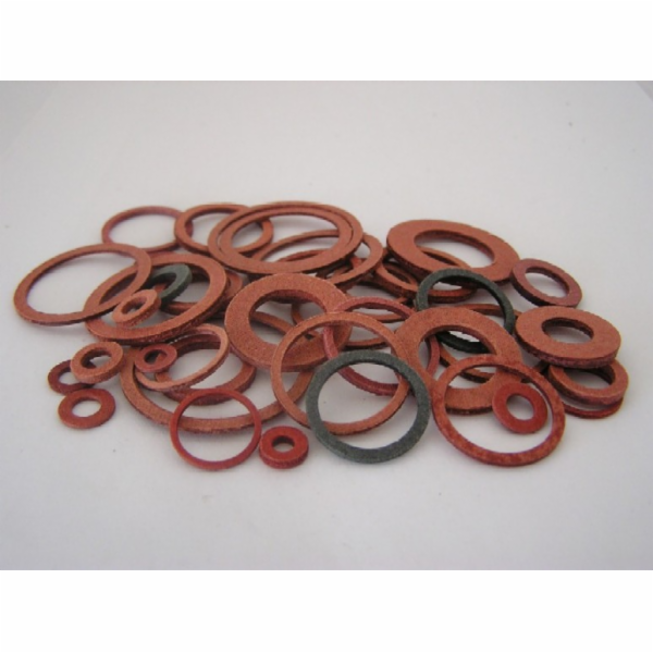 Těsnění kroužek fíbrový 40 ks-různé velikosti