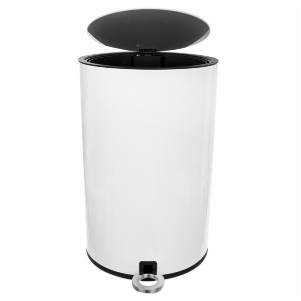 Koš odpadkový s pedálem WHITE 6 l