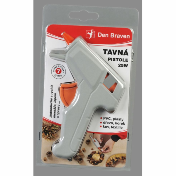 Pistole lepící tavná 25 W Den Braven