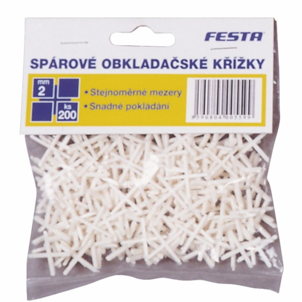 Křížky obkladové 3 mm/150 ks plast