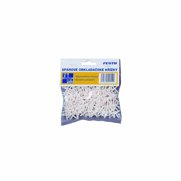 Křížky obkladové 5 mm/75 ks plast