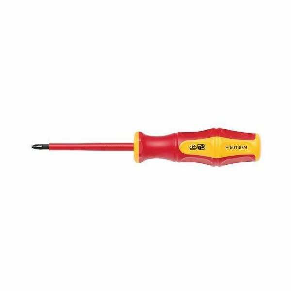 Šroubovák elektrikářský křížový PZ1x080 mm VDE Strend P