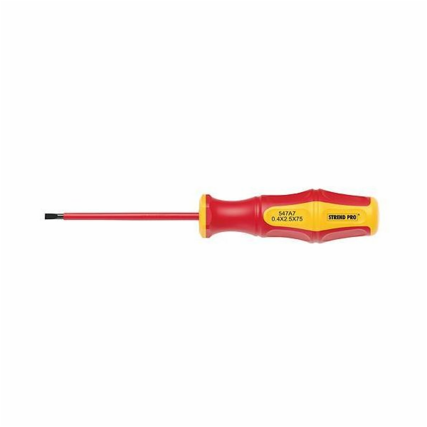 Šroubovák elektrikářský plochý 1,0x5,5x125 mm VDE Strend P