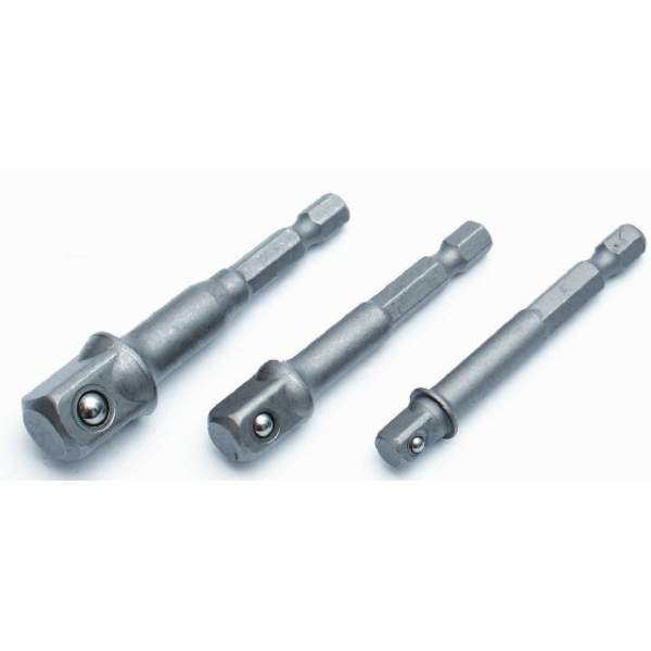 Nástavec redukční vrtačka 3 ks-1/4", 3/8", 1/2"