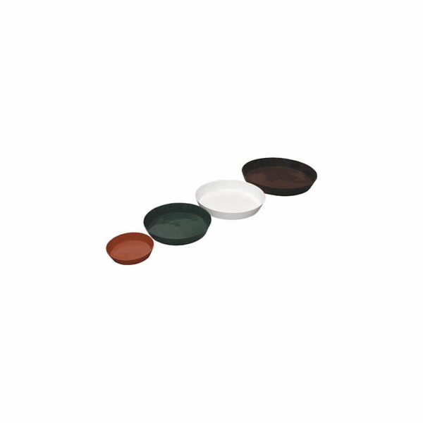 Podkvětník 24 cm bílý