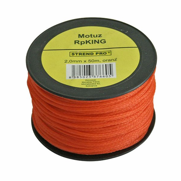 Provázek stavební 1,7 mm-50 m oranžový