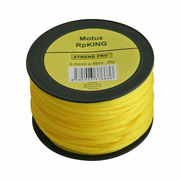Provázek stavební 1,7 mm-50 m žlutý