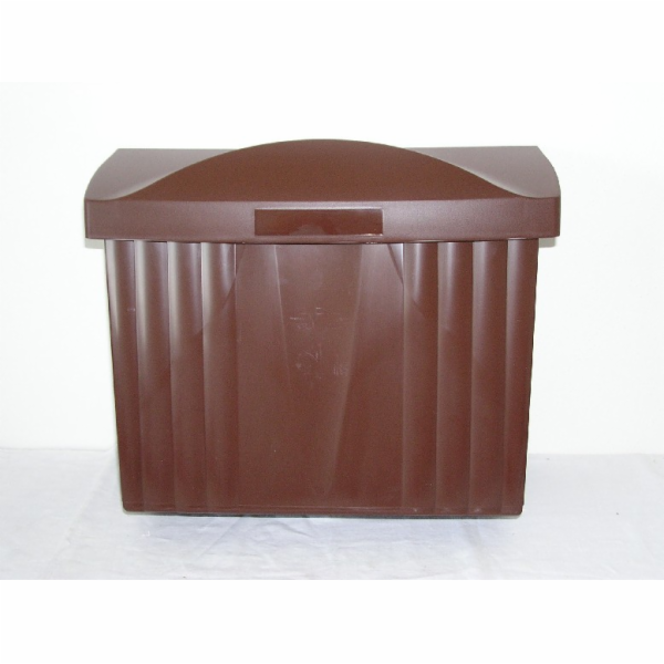 Schránka na dopisy 33x39 cm plast KPL hnědá