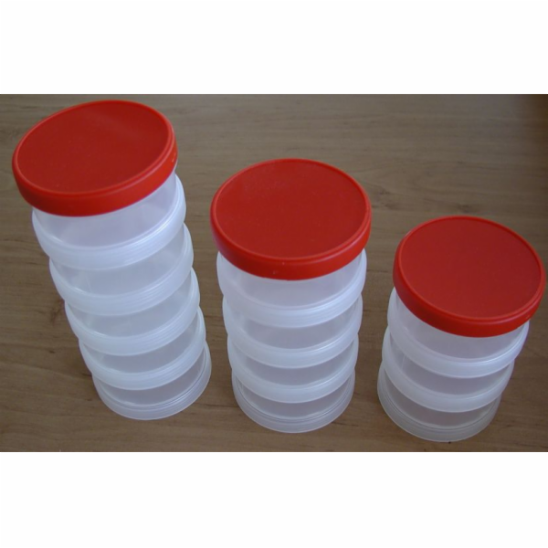 Box plast šroubovací 4-dílný