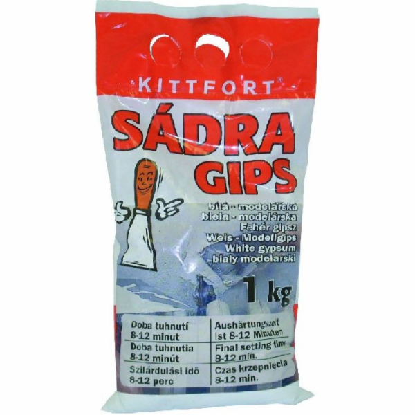 Sádra 3 kg bílá