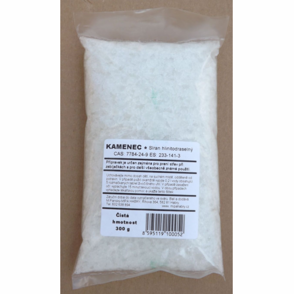 Síran hlinitodraselný 300 g (kamenec)