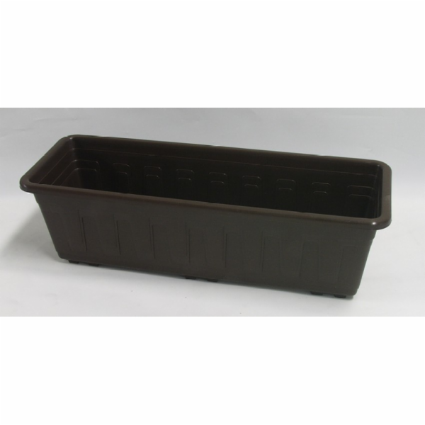 Truhlík Gardenflor 50 cm hnědý