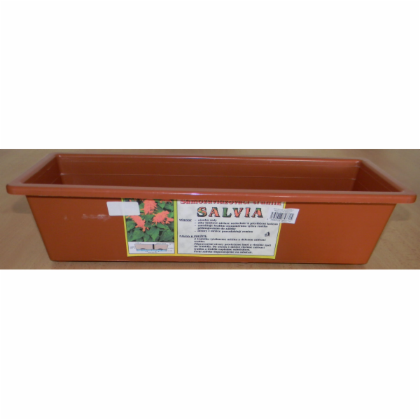 Truhlík samozavlažovací 50 cm terakota Salvia