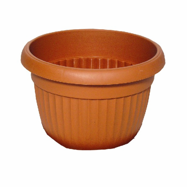 Květináč 110 mm TERRA terakota plast