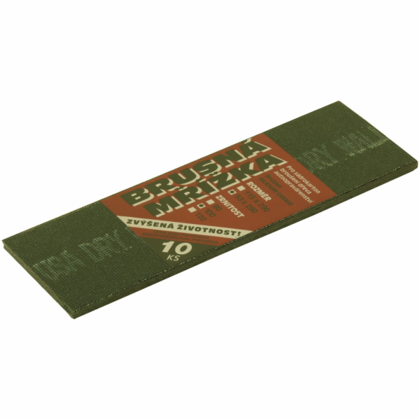 Mřížka brusná 93x290 mm, hrubost 120-10 ks