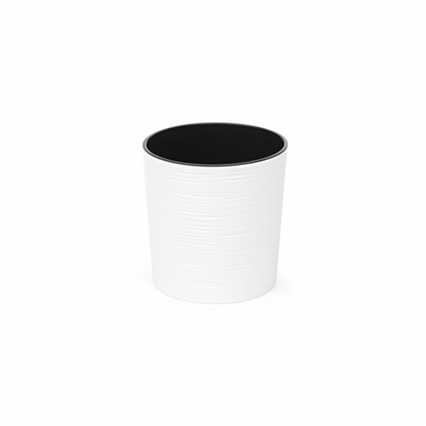 Květináč MALWA s vkladem 9,5 l/25,5 cm bílý