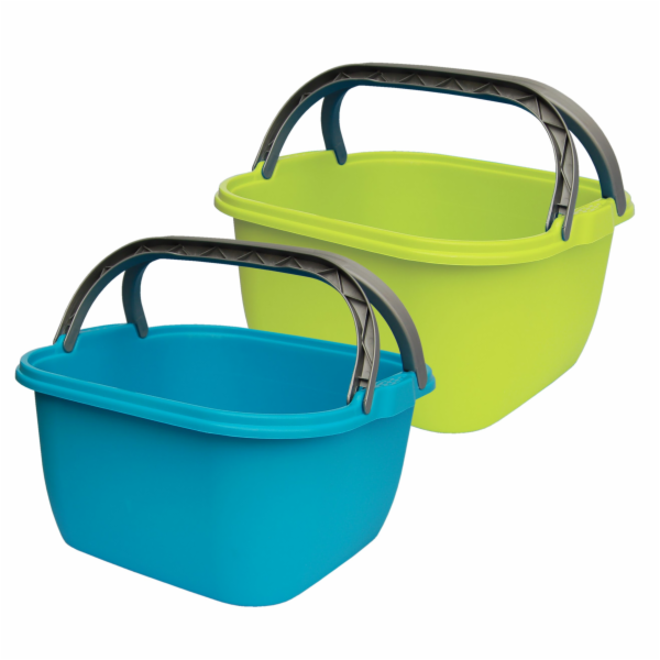 Koš s uchy PRACTIC 15 l/38x39 cm plast