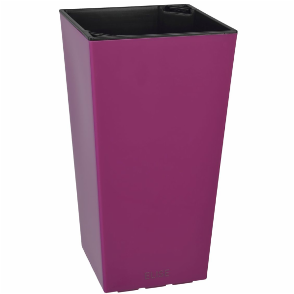 Květináč okrasný 25 cm fialový Elise matt