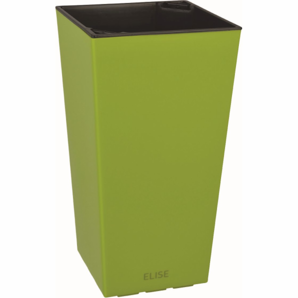 Květináč okrasný 25 cm hráškově zelený Elise matt