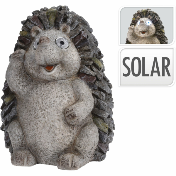 Lampa solární ježek 29,5x22,5x21 cm