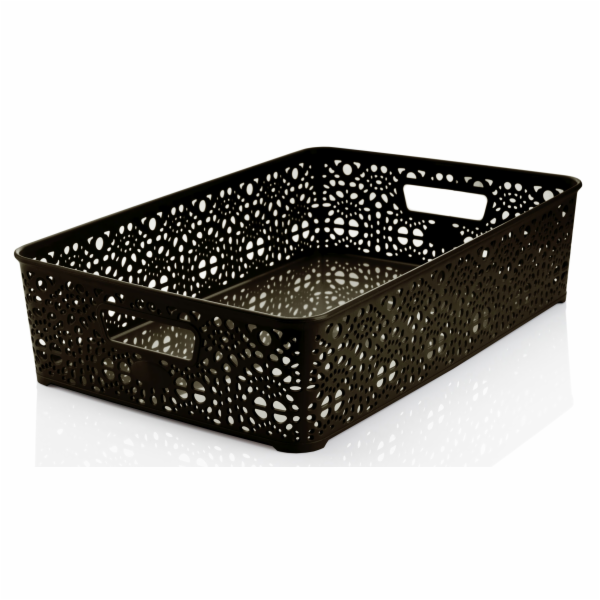 Košík MONAKO 10x39x27 cm wenge