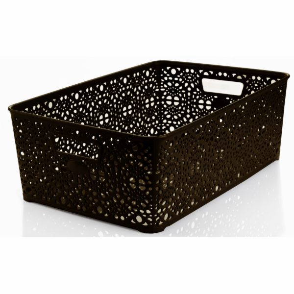 Košík MONAKO 14x39x27 cm wenge