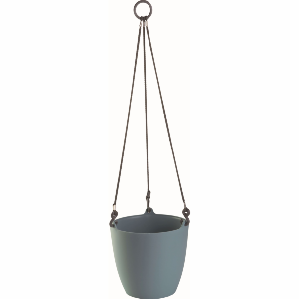Květináč závěsný 18 cm Ariella ocelově modrý