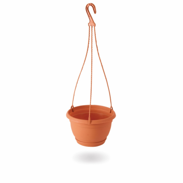 Květináč závěsný 180 mm AGRO terakota plast