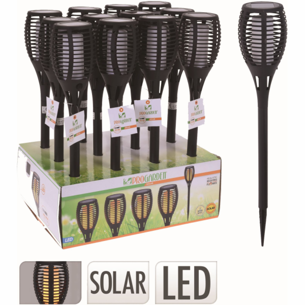 Lampa solární LED 58x10 cm plast