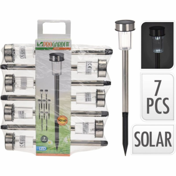 Lampa solární sada 7 ks