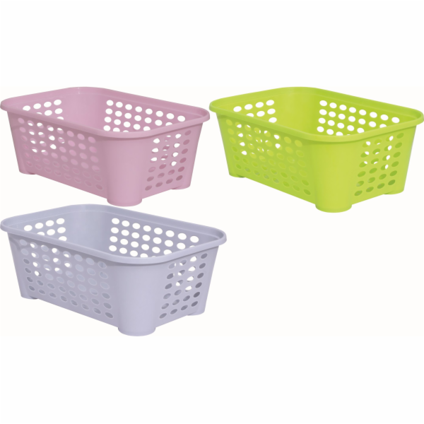 Košík Oliva 36,6x25,8x14,8 cm plast