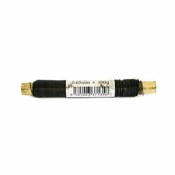 Drát vázací 0,65 mm x 100 g Fe žíhaný