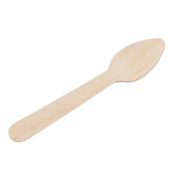 Lžička dřevěná kávová 100ks Woodline ECO 100% Natural