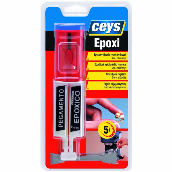 Lepidlo Epoxiceys rychle tvrdnoucí-stříkačka 28 g