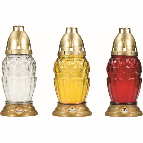 Svíčka hřbitovní 50 g/20 cm sklo