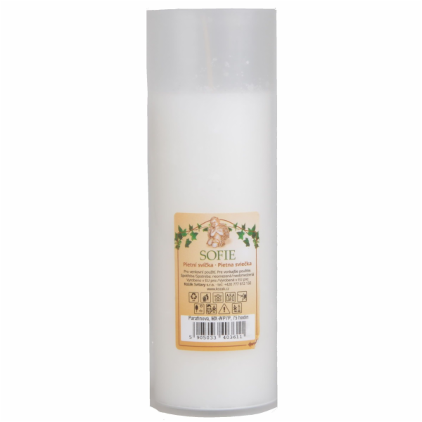 Svíčka parafín 270 g/18 cm