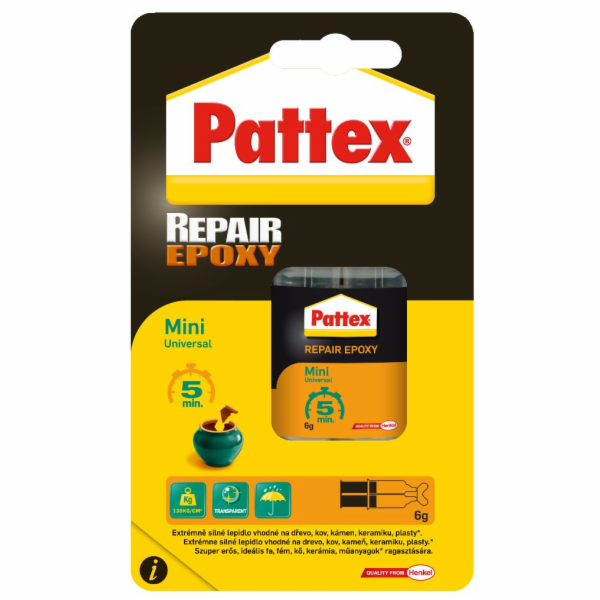 Lepidlo Pattex Epoxy Repair Mini Universal 6 ml