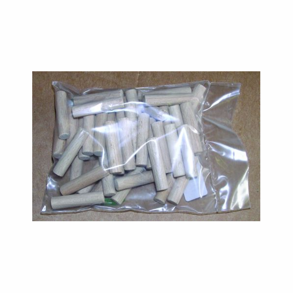 Týblo hladké 6x35 mm v sáčku 50 ks