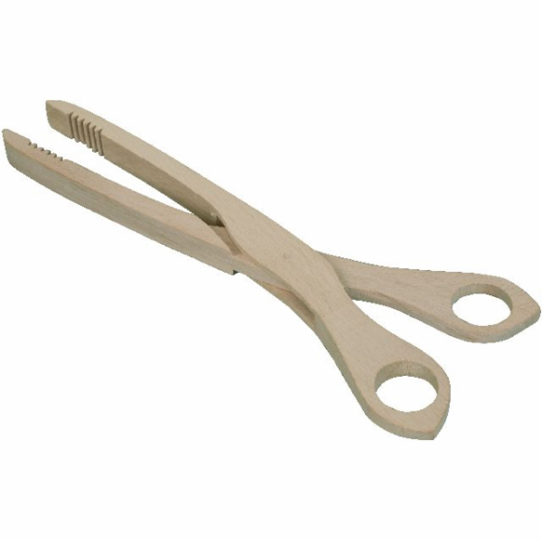 Kleště grilovací 26 cm dřevěné