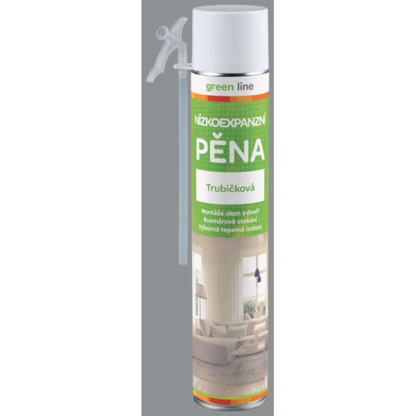 Pěna montážní 750 ml nízkoexpanzní Green line