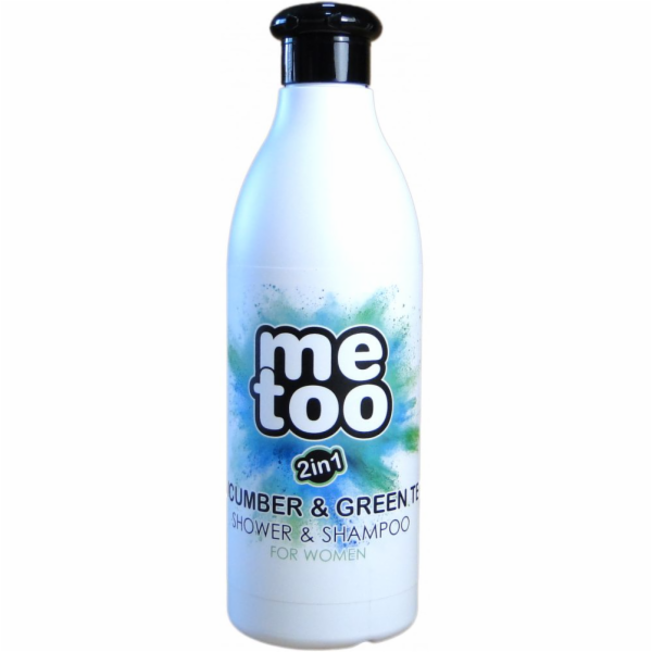 Gel sprchový a šampon 500 ml dámský Me too Cucumber&Green te