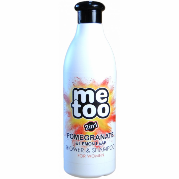 Gel sprchový a šampon 500 ml dámský Me too Pomegranate