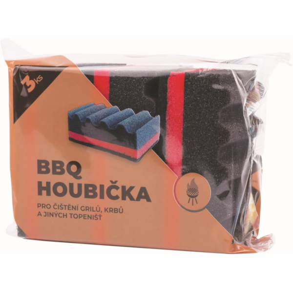 Houbička na čištění grilů 3 ks SOLO