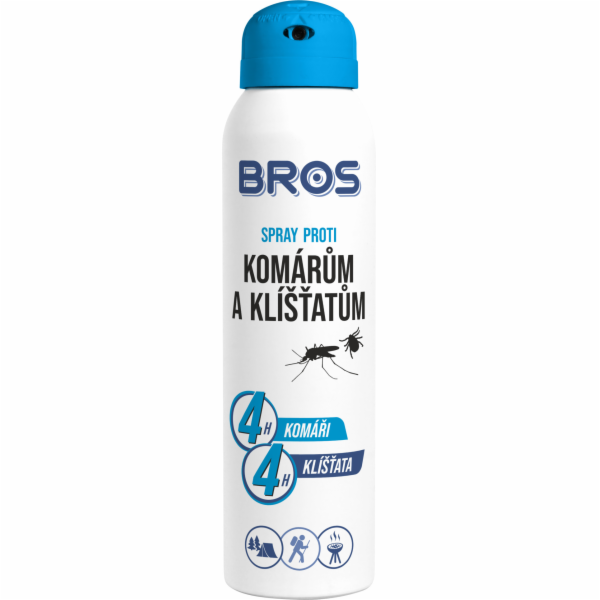 Sprej proti komárům a klíšťatům 90 ml Bros