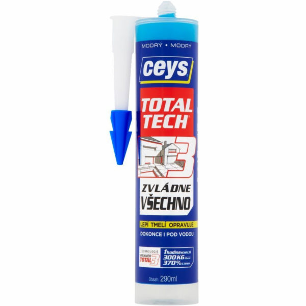 Tmel 290 ml Ceys Total Tech modrý
