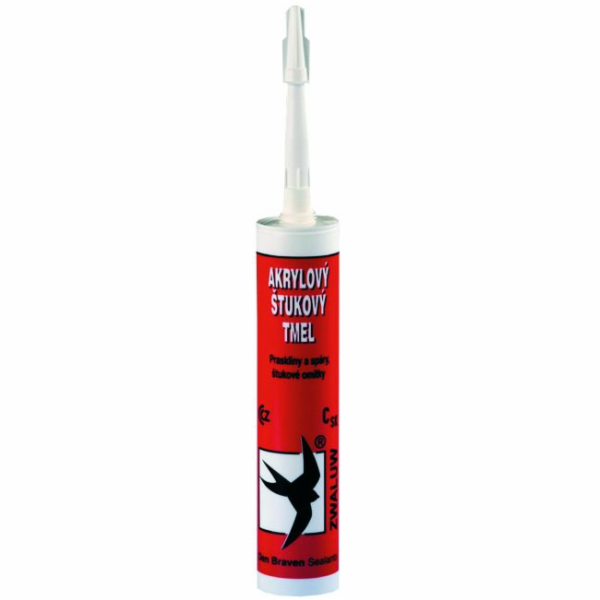 Tmel akryl štuk 310 ml bílý Red line