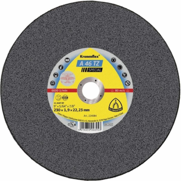 Kotouč řezný 150x1,6 mm na ocel a nerez - Klingspor PROFI...